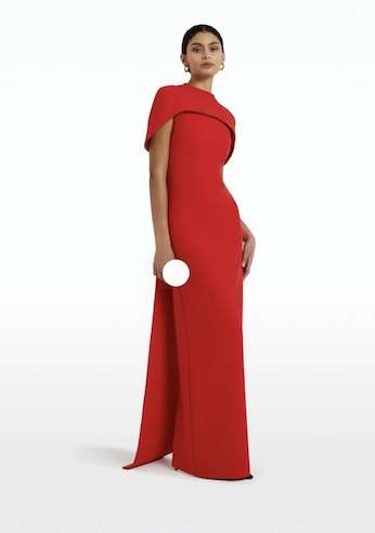 Safiyaa Red dress - Preloved