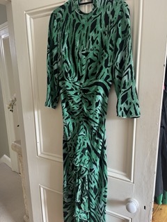 Rixo green dress preloved