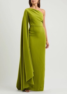 Solace London green dress