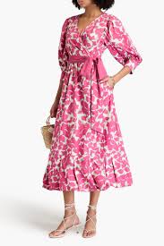 DVF pink wrap